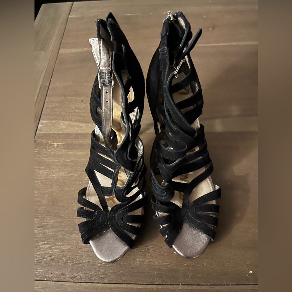 Sam Edelman Suede Strappy Sandals Size 6.5